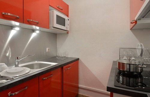 Macot-la-Plagne Appartement | Appartement rénové au centre de La Plagne, balcon, 5 couchages