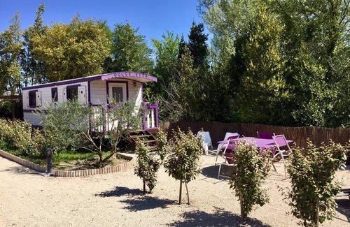 Barbentane Maison | louer une roulotte en provence