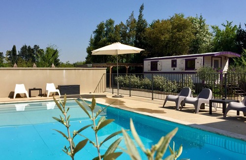 Barbentane Maison | louer une roulotte en provence