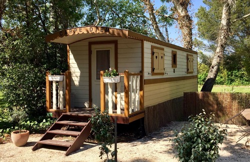 Barbentane Maison | louer une roulotte en provence