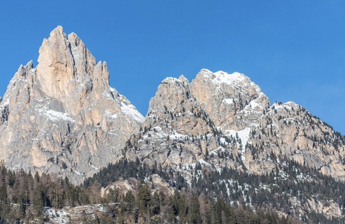 San Giovanni di Fassa Appartement | "Residence Anda Appartamento 51" with Views of the Dolomite Peaks, Shared Indoor Pool & Jacuzzi