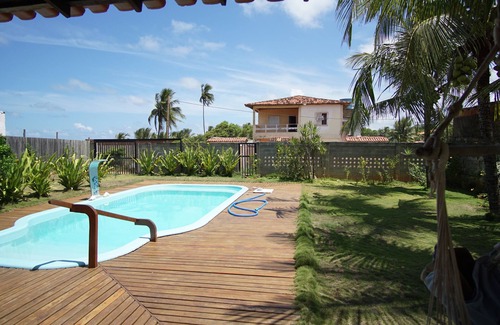 Ilheus-Itacare Maison | Maison de plage en bord de mer avec grand jardin et piscine