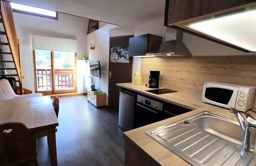 Areches Appartement | Residence Val Blanc 2 - 2 Rooms for 4 People
