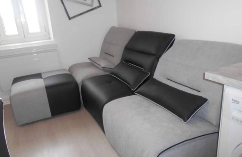 Chateauroux Appartement | Residence Valissou - Appartement décoration noir et blanc