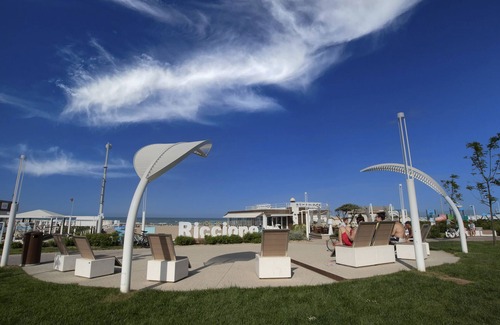 Riccione Appartement | Residenza Alma Appartement trois pièces supérieur près de la mer