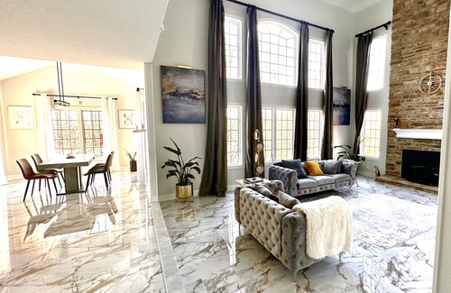 Glasser Maison | Resort style home in one of the most picturesque places in New Jersey.