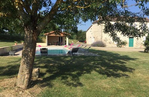 Lannes Maison | Maison de caractère en pierre avec piscine