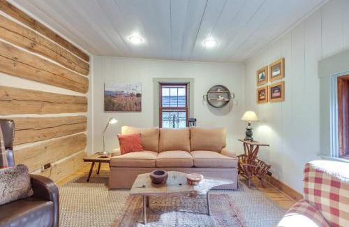 Peaks Maison | Restored Buchanan Log Cabin on 9-Mile Creek!