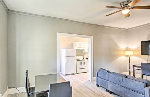 Enid Appartement | NEW! Restored Enid Apt ~ 1 Mile to Historic Dtwn!