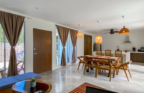 Chemuyil Maison | Retreat in the jungle in this beautiful Villa private pool-10 min to the beach!