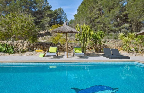 Sant Antoni de Portmany Villa | Ibiza ville et plage à 5 minutes, air conditionné, wifi