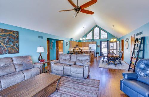 Gravois Mills Maison | Retreat with Dock and Views in Lake of the Ozarks
