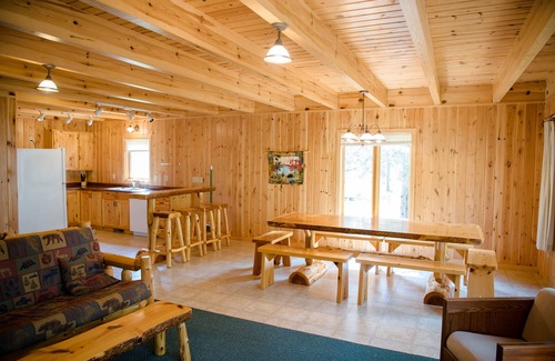 Park Rapids Cabine | Cabine Réunion avec mezzanine et moustiquaire au complexe