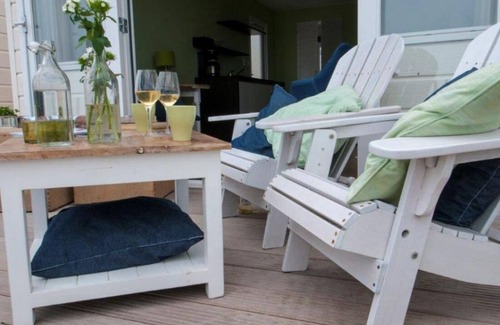Wijk aan Zee Chalet De Ski | Rijk aan Zee Luxury Beachhouse Ecolodge with seaview