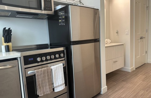 River North Art District Appartement | RiNo Studio Retreat: Urban Oasis