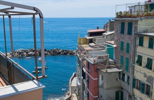 Riomaggiore Maison | Riomaggiore - Cinque Terre - Maison avec terrasse sur le port de plaisance