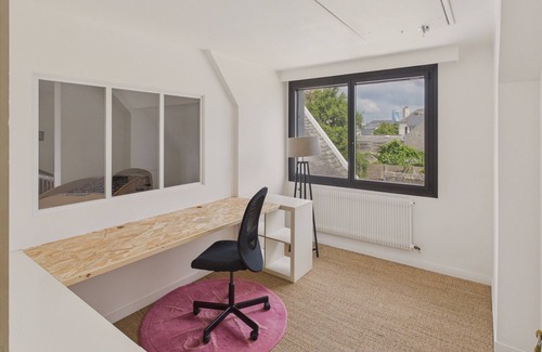 Pont-l'Abbe Chalet De Ski | River View – Spacious House and Garden for 10