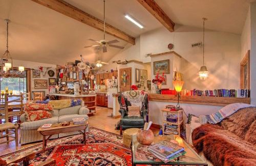 Mammoth Spring Maison | Riverfront Getaway with Treehouse, Fire Pit and Deck!