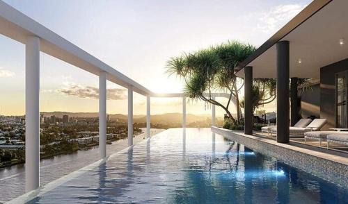Eagle Farm Appartement | Riverfront Luxe 2Bed Pool Parking