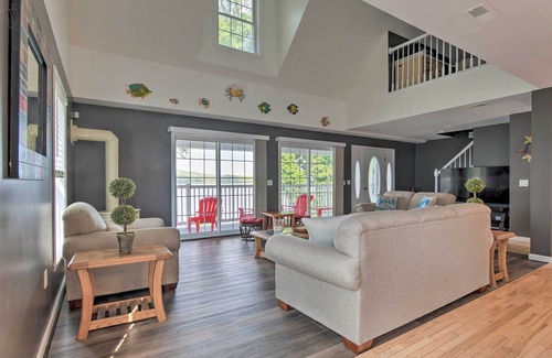 Port Deposit Maison | Riverfront Port Deposit House with Deck + Yard!