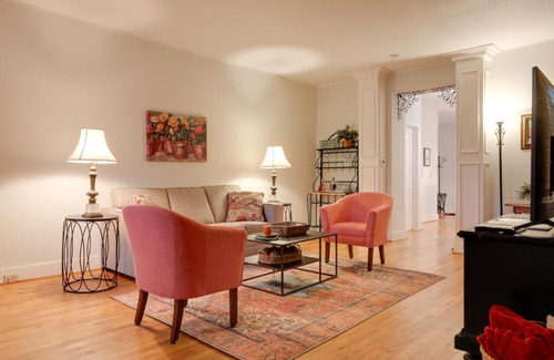Augusta Appartement | Riverfront Studio with Private Patio and Garden!