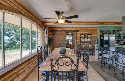 Millsap Maison | Riverfront Texas Getaway on 50-Acre Property!
