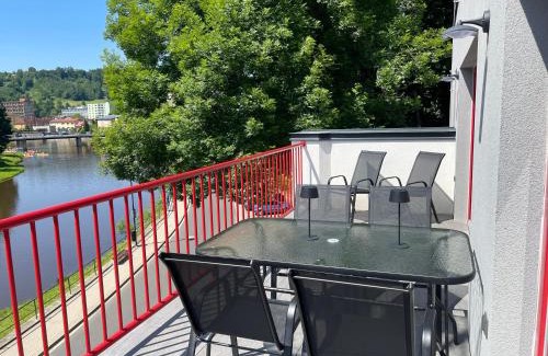 Zelezny Brod Appartement | Riverside Apts - kola v ceně-free bikes, Greenway Jizera