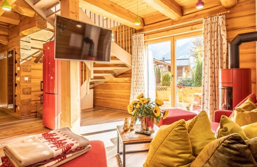 Kaprun Chalet De Ski | Chalet riverain, sauna & terrace à Kaprun