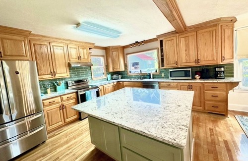 Fries Maison | RIVERSIDE RETREAT - an outdoor enthusiasts and bikers DREAM Location!