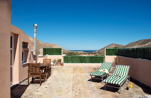 Nijar Appartement | Road to the Playazo de Rodalquilar. Pets are welcome. Terrace, beautiful views
