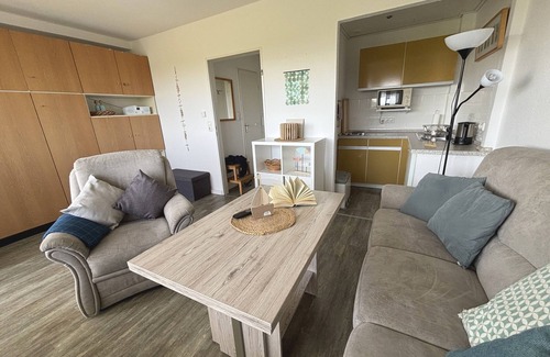 Horum Appartement | Robbe mit Blick zum Meer und Wlan für 2 Personen