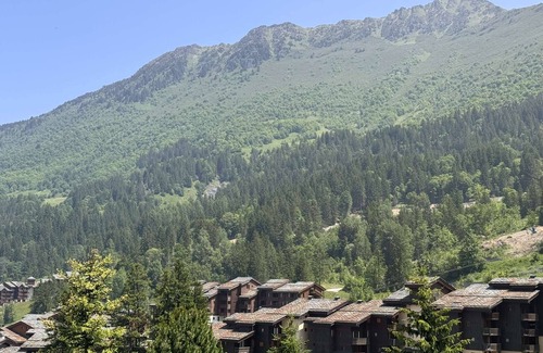Les Avanchers-Valmorel Appartement | Le Roche Combe 10 - Agréable studio divisible offrant une magnifique vue sur la vallée