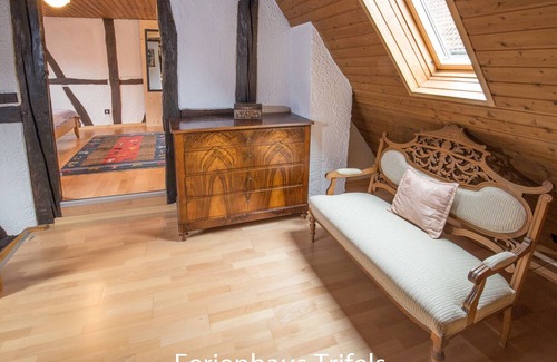 Dimbach Maison | Maison de vacances romantique avec sauna et galerie avec cheminée