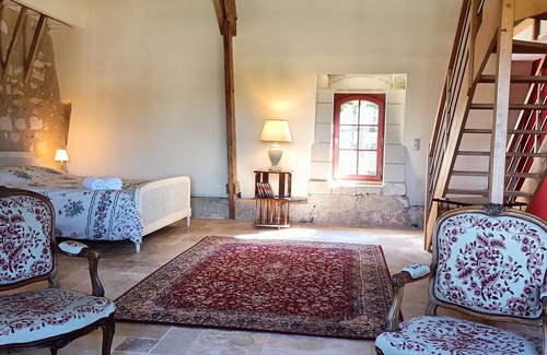Gizeux Autre | Loft romantique au château avec piscine