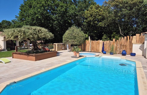 Quissac Maison | Romarin 4/6 pers. terrace-garden-pool