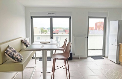 Berck-sur-Mer Appartement | Roof top vue phare et mer