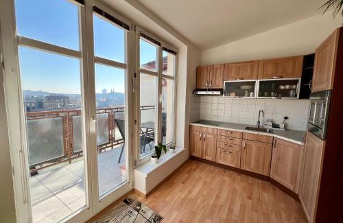 Smichov Appartement | Rooftop Prague view apartment