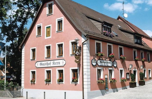 Lehrberg Appartement | Chambre 2 - Chambre double avec Wi-Fi