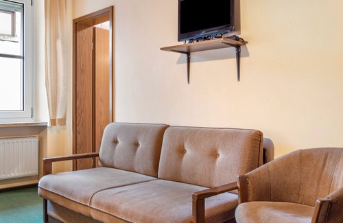 Lehrberg Appartement | Chambre 2 - Chambre double avec Wi-Fi
