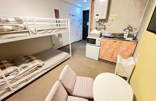 Higashi Appartement | Room 303 Aruter Hotel Sapporo 10-minute walk from Sapporo Station Retro Japandi Room - Vacation STAY 18864