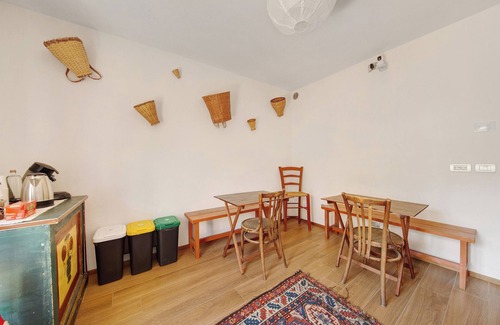 Pieve di Cadore Appartement | Chambre '4- Nene Maria' avec terrasse partagée, jardin privé et Wi-Fi