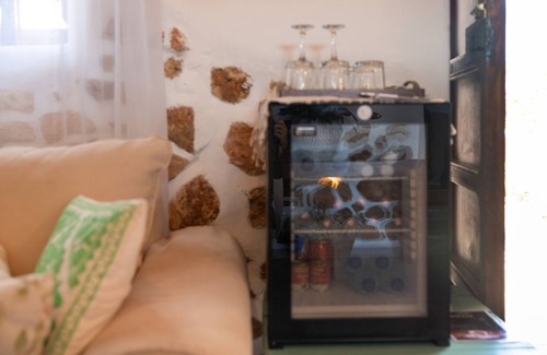 Sant Carles de Peralta Appartement | Chambre 'Cerezo' avec vue sur les montagnes, Wi-Fi et climatisation