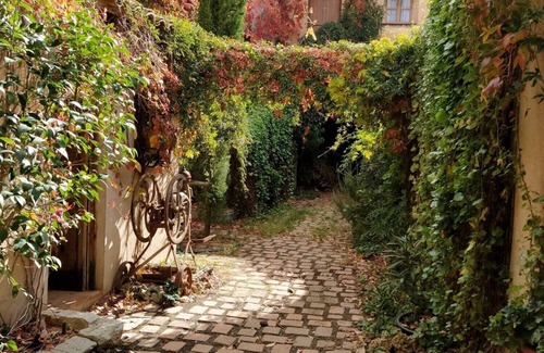 Villarrubia de Santiago Appartement | Chambre "Habitación 4" avec jardin privé, Wi-Fi et climatisation