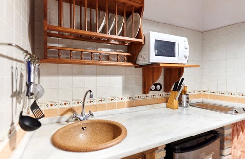 Hornos Appartement | Chambre 'La Alcoba Vieja - Suite - Apto' avec vue montagne et terrasse privée