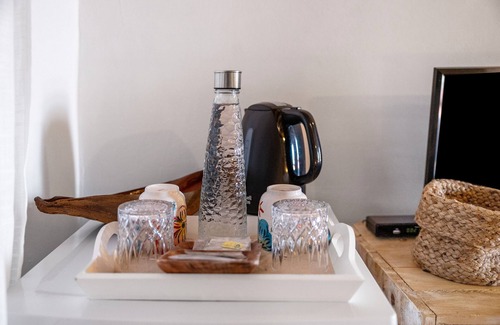 Sant Carles de Peralta Appartement | Chambre 'Olivo' avec vue sur les montagnes, Wi-Fi et climatisation