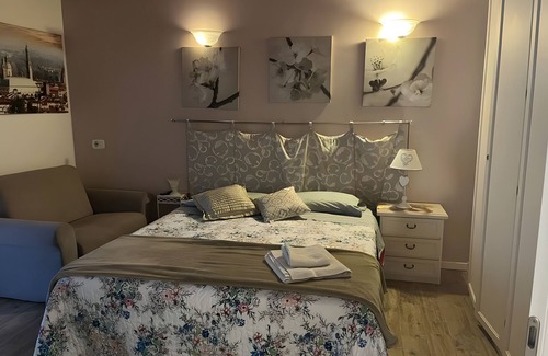 Vicenza Lit Et Petit-Déjeuner | Chambre "Romantica" avec terrasse privée, Wi-Fi et climatisation
