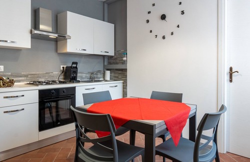 Foiano della Chiana Appartement | Chambre 'Stanza Verde' avec balcon, Wi-Fi et climatisation