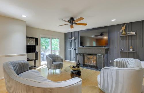 Maryland City Maison | Room to Work and Relax! Laurel Home with Office, Yard