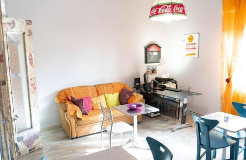 Secondigliano Appartement | Room with private bathroom - Grey