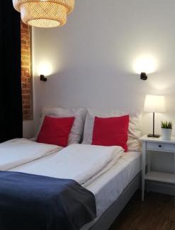 Srodmiescie Lit Et Petit-Déjeuner | Rooms by Apartamenty Lubartowska Street